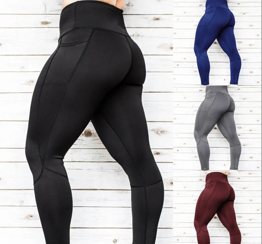 2019 New Women High Waist Gym Leggings Fitness Sport Exercise Running Pockets Casual Solid Ankle Length Leggings
2019 New Women High Waist Gym Leggings Fitness Sport Exercise Running Pockets Casual Solid Ankle Length Leggings