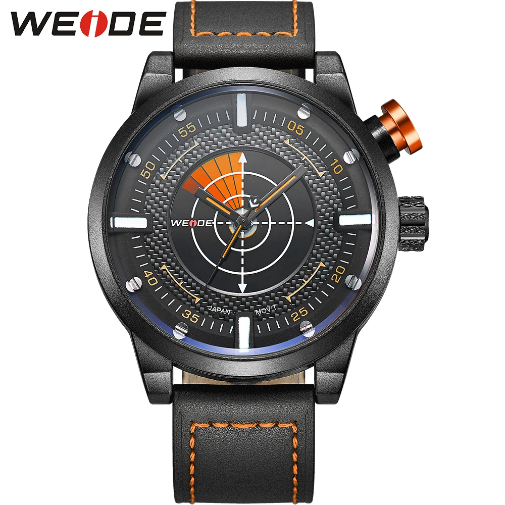 WEIDE Men's Sport Digital Movement Genuine Leather Strap Band Outdoor Casual Male Military Clock Relogio Quartz Wristwatch Hours
WEIDE Men's Sport Digital Movement Genuine Leather Strap Band Outdoor Casual Male Military Clock Relogio Quartz Wristwatch Hours