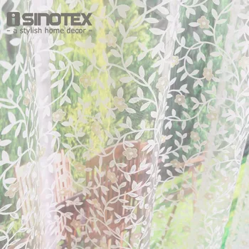 ISINOTEX Window Curtain Yellow Flowers Leaves Transparent Sheer For Home Living Room Screening Voile Fabric 1PCS/Lot
ISINOTEX Window Curtain Yellow Flowers Leaves Transparent Sheer For Home Living Room Screening Voile Fabric 1PCS/Lot