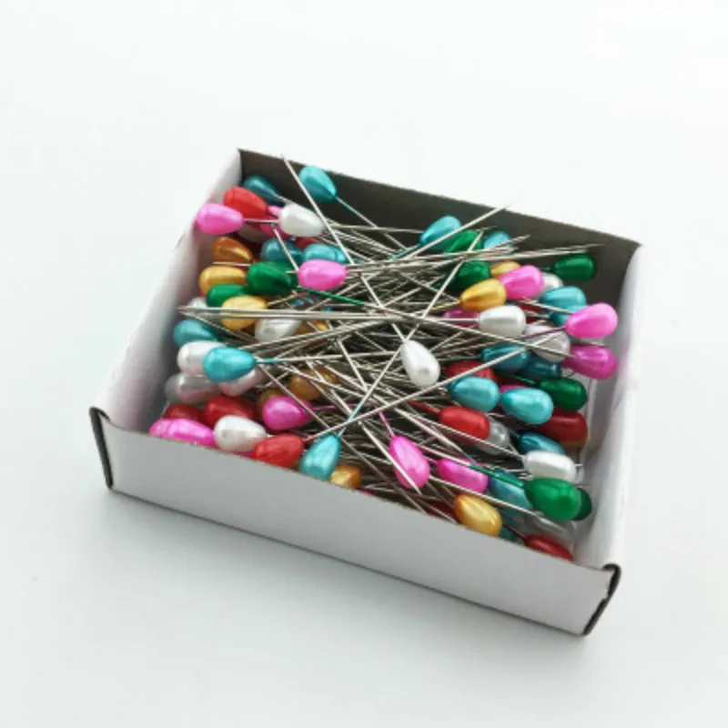 100PCs/Pack Colorful Pearl Head Clothing Pin Dressmaking Imitation Pearls Sewing Pins DIY Decoration Crafts, 1 Box
100PCs/Pack Colorful Pearl Head Clothing Pin Dressmaking Imitation Pearls Sewing Pins DIY Decoration Crafts, 1 Box