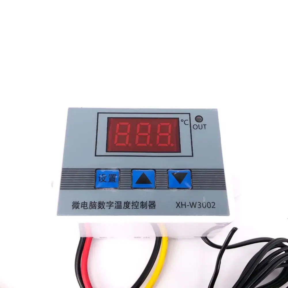 

12V 24V 220V Professional W3002 Digital LED Temperature Controller 10A Thermostat Regulator XH-3002