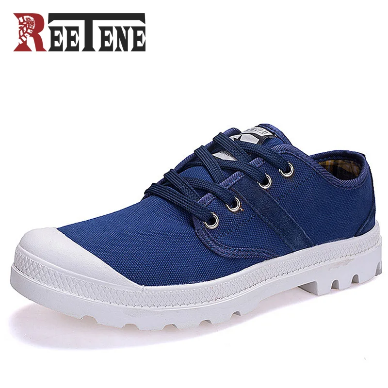 REETENE Autumn Men Canvas Shoes Men Flat Canvas Casual Shoes Men New 2017 Spring Autumn Footwear Men High Quality Canvas Flats
REETENE Autumn Men Canvas Shoes Men Flat Canvas Casual Shoes Men New 2017 Spring Autumn Footwear Men High Quality Canvas Flats