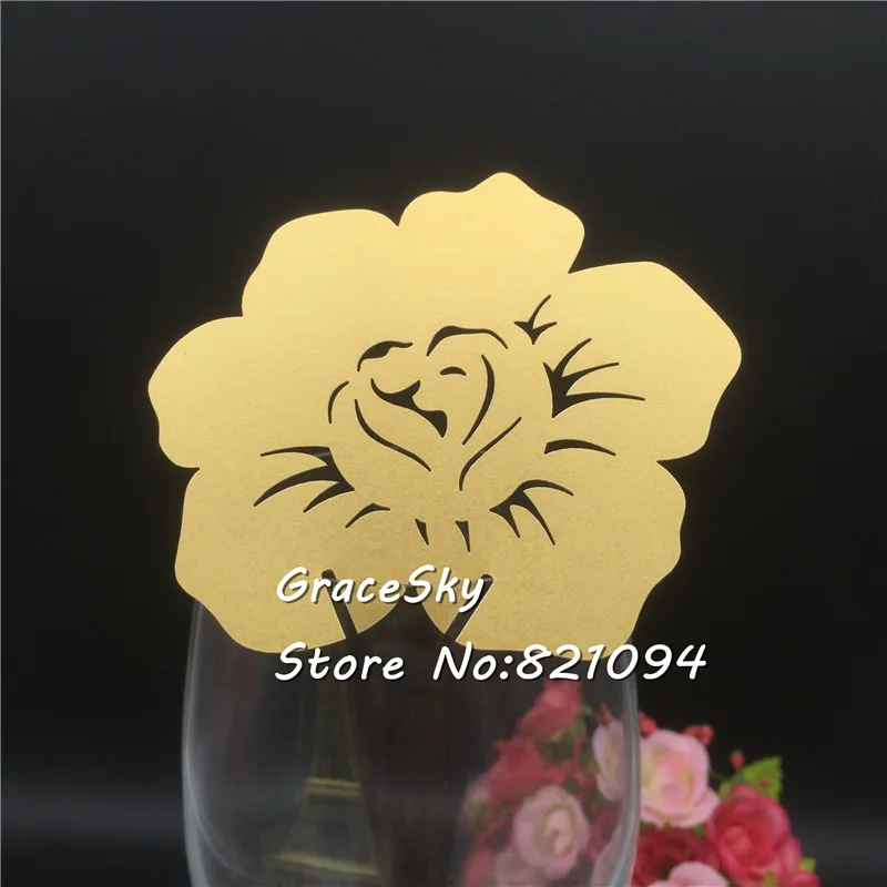 50pcs Free Shipping Hollow Rose Flowers laser Cut Place name Seat Cards Wedding Invitation Cup Wine Glass Cards party supplies
50pcs Free Shipping Hollow Rose Flowers laser Cut Place name Seat Cards Wedding Invitation Cup Wine Glass Cards party supplies