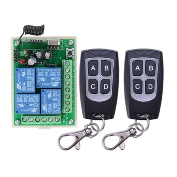 High Sensitivity For DC 12V 4CH Small Channel Wireless Remote Control Controller Radio Switch 315mhz 200m Transmitter Receiver
High Sensitivity For DC 12V 4CH Small Channel Wireless Remote Control Controller Radio Switch 315mhz 200m Transmitter Receiver