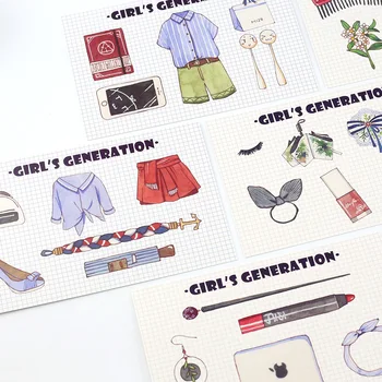 30 Pcs/lot GIRL'S GENERATION Korean Kawaii Cartoon Accessories Gift Cute Stationery Postcard Birthday School Supplies
30 Pcs/lot GIRL'S GENERATION Korean Kawaii Cartoon Accessories Gift Cute Stationery Postcard Birthday School Supplies