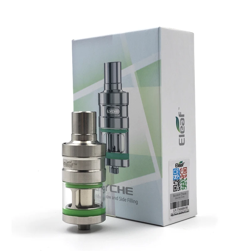 Eleaf LYCHE Atomizer RBA 4ML Tank Vape Top Airflow Control Side-filling Atomizer with RBA Coil Electronic Cigarette Vaporizer
Eleaf LYCHE Atomizer RBA 4ML Tank Vape Top Airflow Control Side-filling Atomizer with RBA Coil Electronic Cigarette Vaporizer
