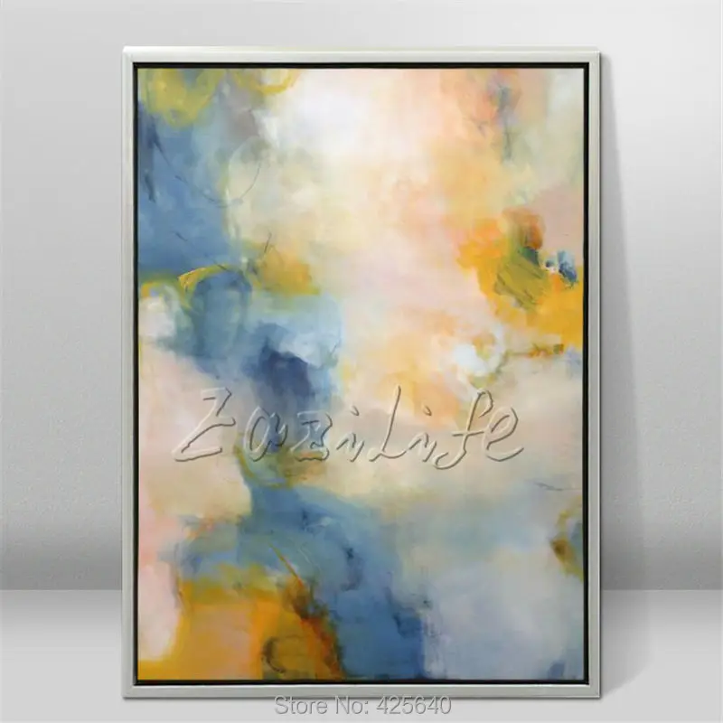 Modern abstract Colour Oil Painting hand painted the sitting room decorative oil painting 4
Modern abstract Colour Oil Painting hand painted the sitting room decorative oil painting 4