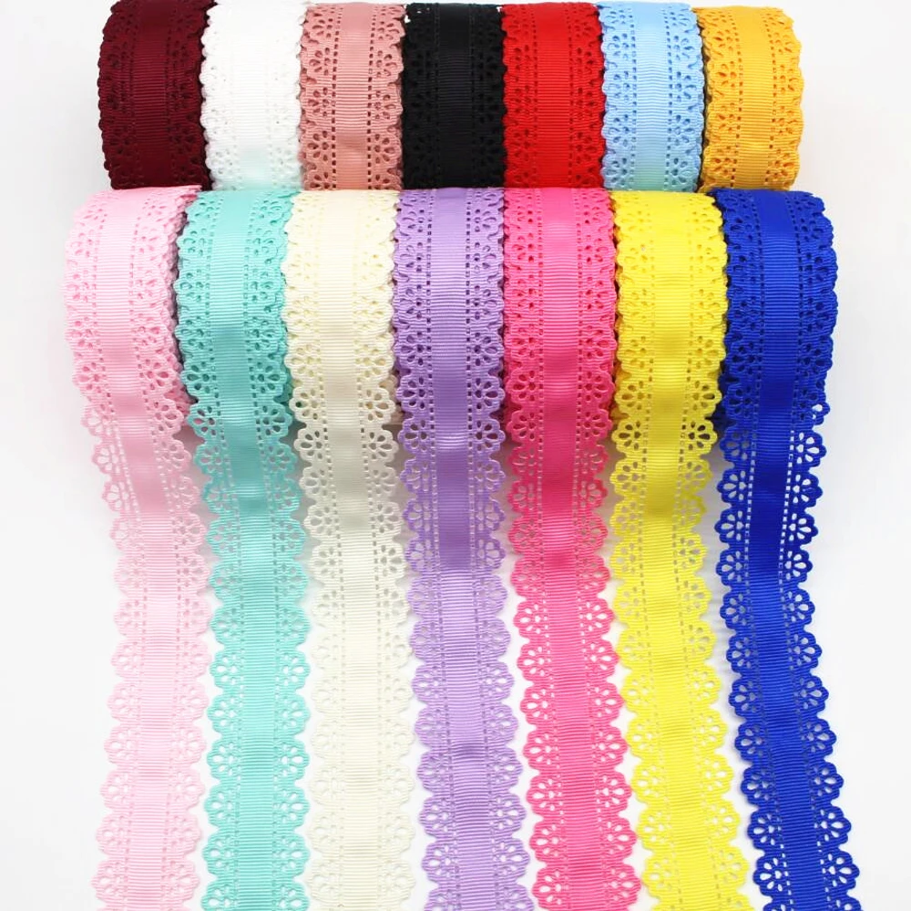 30mm heart/lace ribbon 10 yards DIY handmade material headgear bow gift wrapping skirt hollow-out process tape Grosgrain ribbons
30mm heart/lace ribbon 10 yards DIY handmade material headgear bow gift wrapping skirt hollow-out process tape Grosgrain ribbons