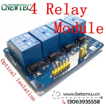 10PCS 4-Channel 5V relay isolation control Relay Module Shield 250V/10A BTE13-004 for MCU AVR 51 PIC
10PCS 4-Channel 5V relay isolation control Relay Module Shield 250V/10A BTE13-004 for MCU AVR 51 PIC