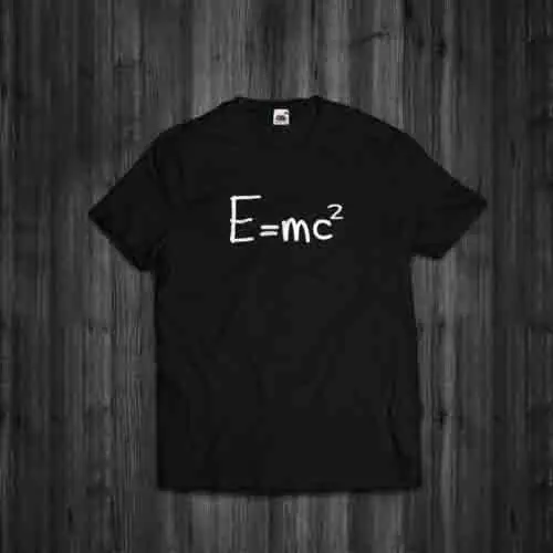 T-Shirt E=Mc2 Albert Einstein Big Bang Theory Sheldon Science Fashion 3D Hot 2018 Man Clothes Casual Male Tees Shirt
T-Shirt E=Mc2 Albert Einstein Big Bang Theory Sheldon Science Fashion 3D Hot 2018 Man Clothes Casual Male Tees Shirt