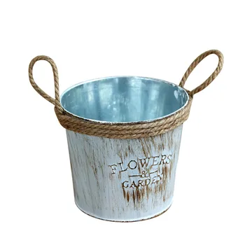 Vintage Metal Iron Keg Flower Pot Hanging Balcony Garden Plant Planter decorative flower succulent pot armhouse
Vintage Metal Iron Keg Flower Pot Hanging Balcony Garden Plant Planter decorative flower succulent pot armhouse