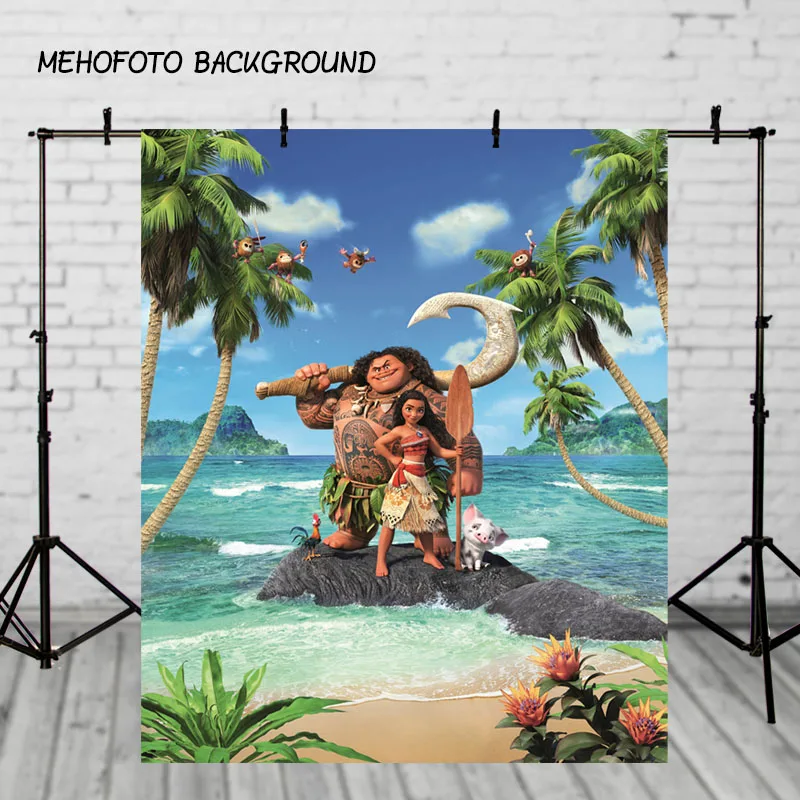 Art Cloth Digital Printed Kids Birthday Party Photography Backdrops Moana Theme Photographic Studio Backdrop Background 5X7FT
Art Cloth Digital Printed Kids Birthday Party Photography Backdrops Moana Theme Photographic Studio Backdrop Background 5X7FT