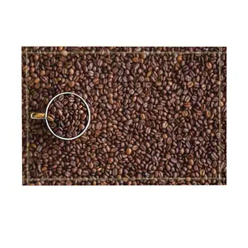 Kitchen Decor, Coffee Beans Art Print Bath Rugs, Non-Slip Funny Indoor Outdoor Doormat
Kitchen Decor, Coffee Beans Art Print Bath Rugs, Non-Slip Funny Indoor Outdoor Doormat