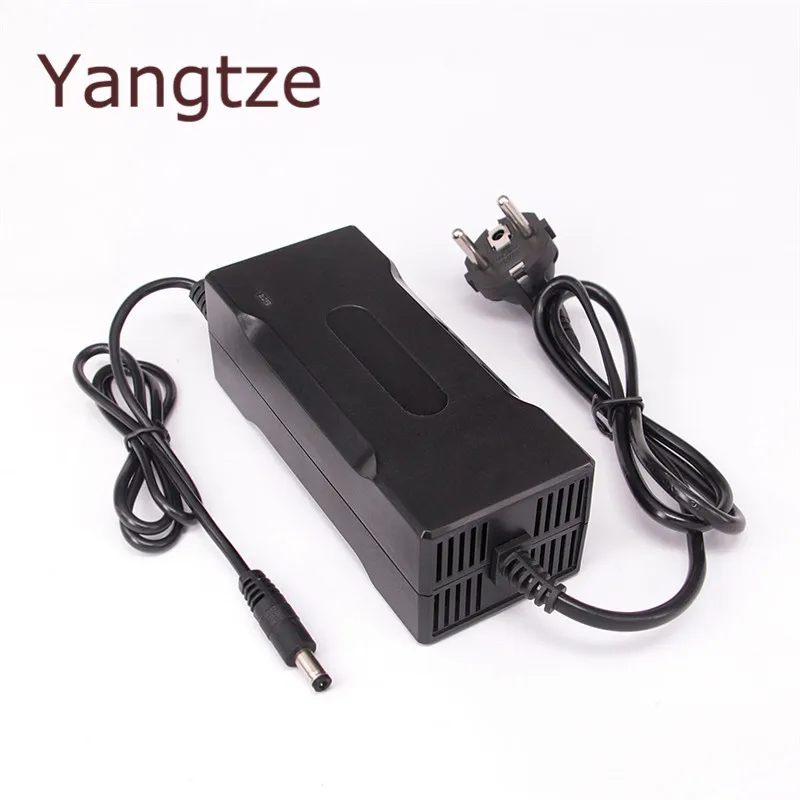 

Зарядное устройство для литиевых аккумуляторов Yangzi, 54,6 В, 3 А, интеллектуальная быстрая зарядка, 13 серий, для электромобилей 48 В, универсальное для велосипедов