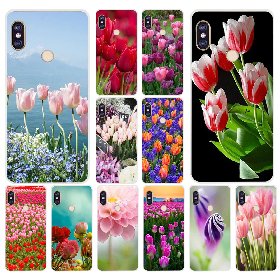 138H Red Blue Spring Tulips flower field Soft Silicone Tpu Cover phone Case for xiaomi redmi 6 pro 5 plus note 6 pro 4 4x mi 8
138H Red Blue Spring Tulips flower field Soft Silicone Tpu Cover phone Case for xiaomi redmi 6 pro 5 plus note 6 pro 4 4x mi 8