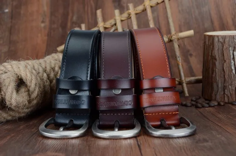 Leather belts