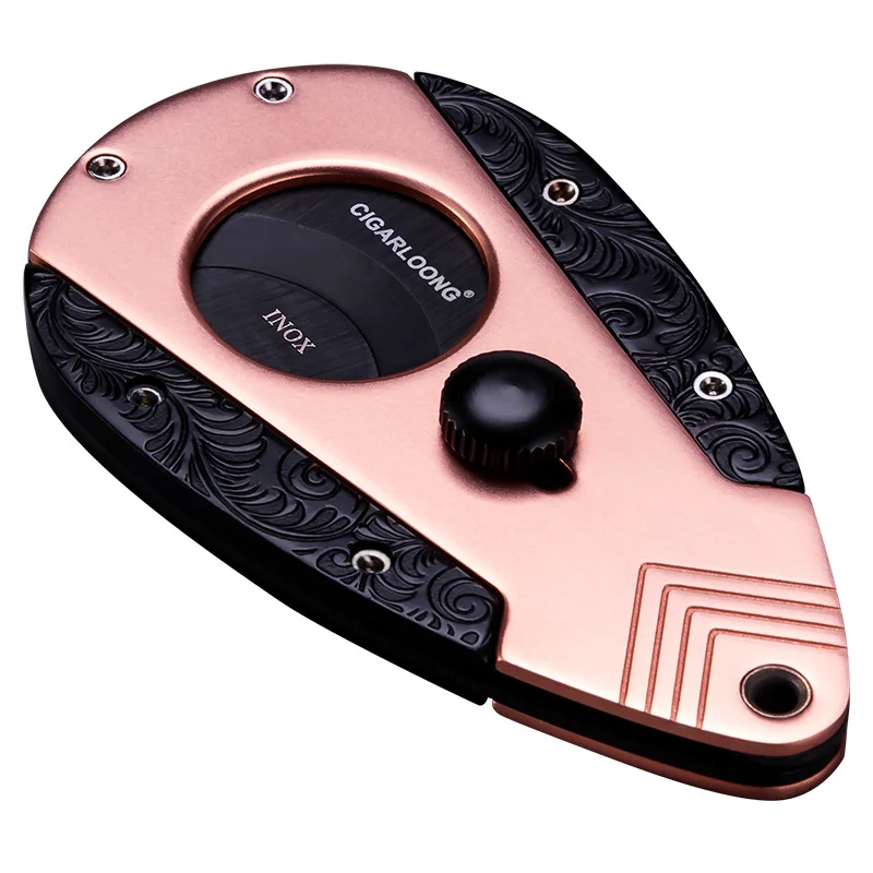 CIGARLOONG Cigar Cutter Sharp Blade Krupp Stainless Steel Portable Cigar Scissors CC-0017
CIGARLOONG Cigar Cutter Sharp Blade Krupp Stainless Steel Portable Cigar Scissors CC-0017