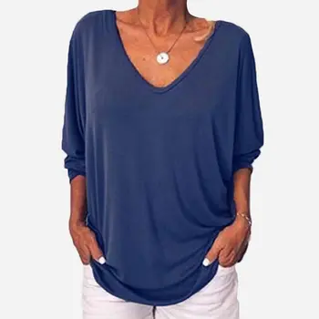 Women Batwing Sleeve Blouse Loose Solid Long Sleeve Tee Shirt V Neck Back Button Baggy Top Plus Size
Women Batwing Sleeve Blouse Loose Solid Long Sleeve Tee Shirt V Neck Back Button Baggy Top Plus Size