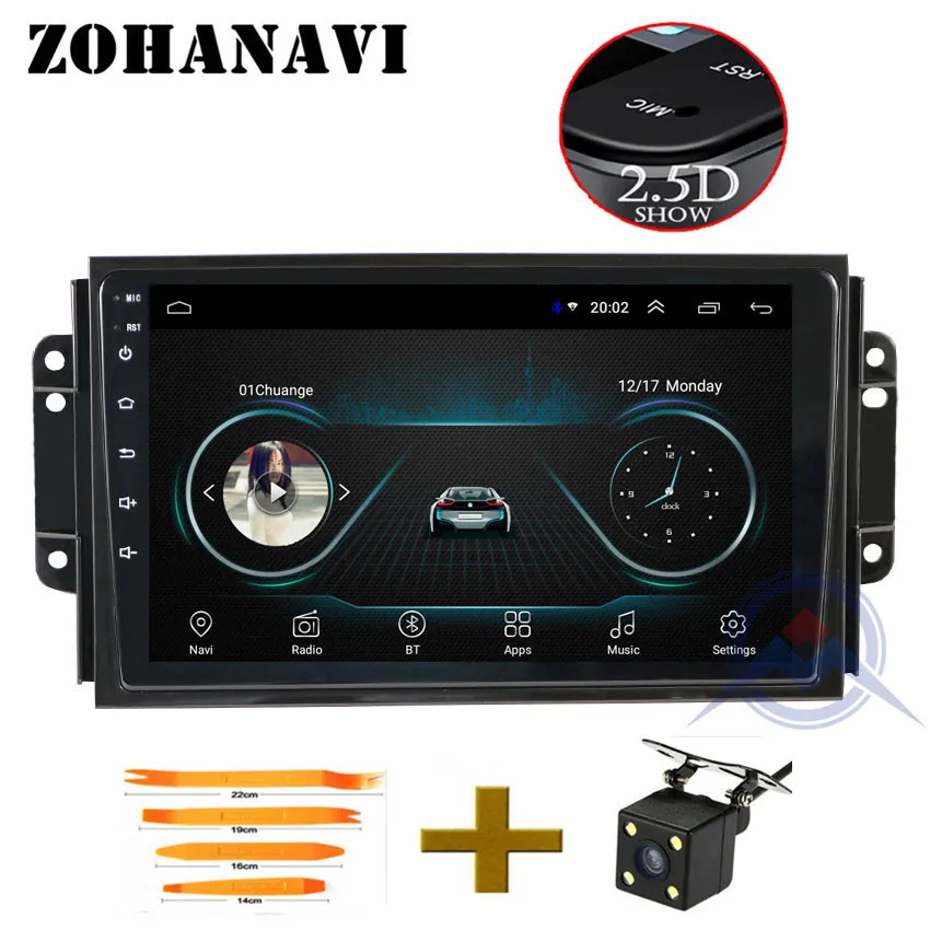ZOHANAVI 9 inch car radio for Chery Tiggo 3 3X Tiggo 2 Android car dvd player with GPS Navi,bluetooth,SWC,wifi
ZOHANAVI 9 inch car radio for Chery Tiggo 3 3X Tiggo 2 Android car dvd player with GPS Navi,bluetooth,SWC,wifi