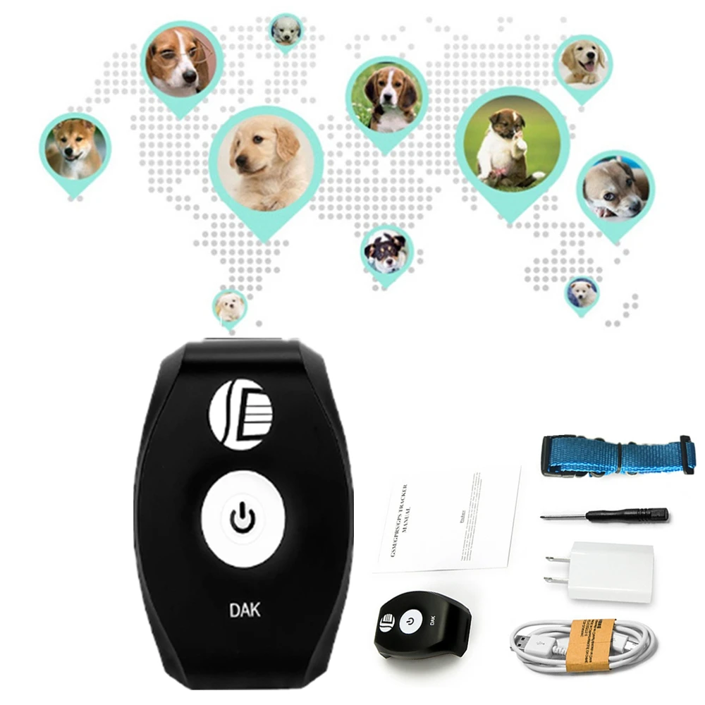 Mini GPS Tracker for Pet Dog Cat Waterproof GPS Tracker Locator Vibration Alarm Timing GPS Tracker with Charger & Rope GSM/GPRS
Mini GPS Tracker for Pet Dog Cat Waterproof GPS Tracker Locator Vibration Alarm Timing GPS Tracker with Charger & Rope GSM/GPRS