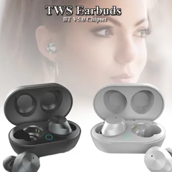 TWS Wireless Bluetooth 5.0 Earphones Touch Control Mini Earbuds Stereo Headset IPX5 Waterproof Bluetooth Sport Headphones 3C03
TWS Wireless Bluetooth 5.0 Earphones Touch Control Mini Earbuds Stereo Headset IPX5 Waterproof Bluetooth Sport Headphones 3C03