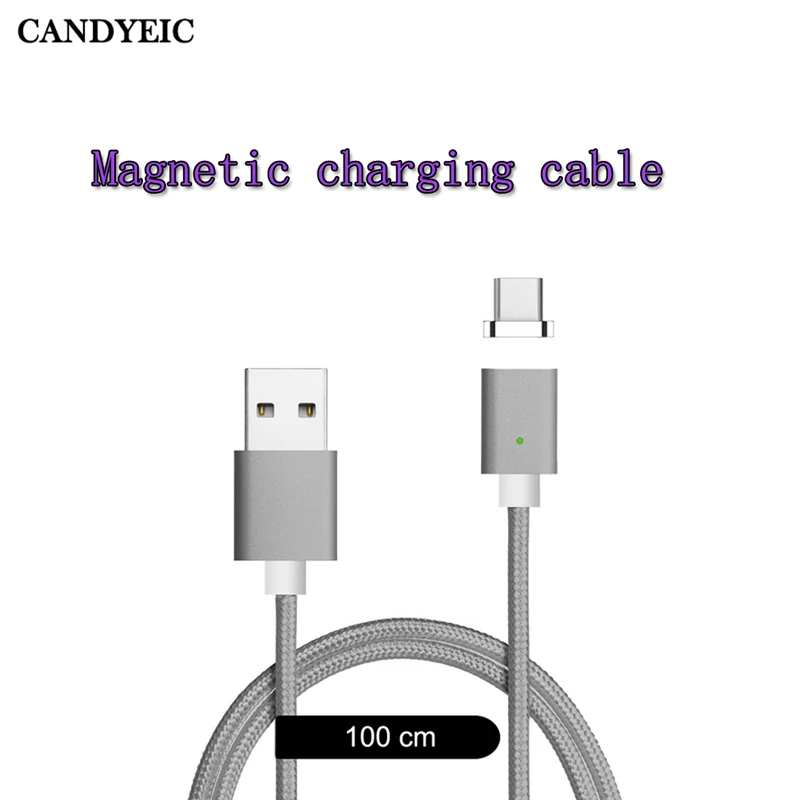 CANDYEIC USB Type-C Magnetic Cable for Samsung A8s S10e vivo X23 iQOO Huawei P30 Pro Mate20 Magnetic Phone Wire Fast Charging
CANDYEIC USB Type-C Magnetic Cable for Samsung A8s S10e vivo X23 iQOO Huawei P30 Pro Mate20 Magnetic Phone Wire Fast Charging