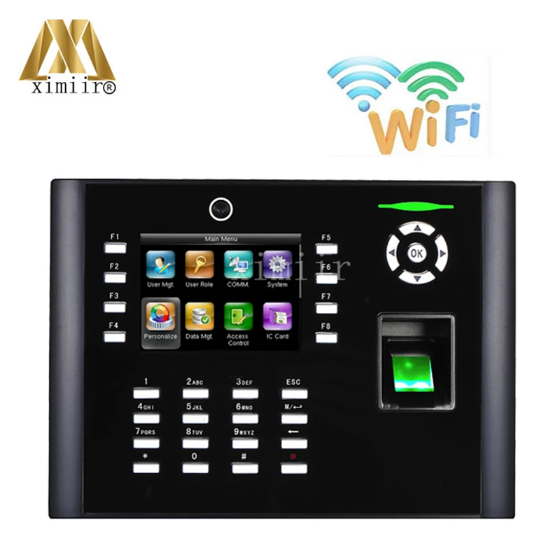 WIFI fingerprint recognition access control and attendance device iclock680 fingerprint time recording optional proximity reader
WIFI fingerprint recognition access control and attendance device iclock680 fingerprint time recording optional proximity reader