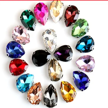 10*14mm 40pcs/pack DR shape sew on rhinestones high-quality Crystal glass with silvery D shape claw DIY fashion accessories YJ13
10*14mm 40pcs/pack DR shape sew on rhinestones high-quality Crystal glass with silvery D shape claw DIY fashion accessories YJ13