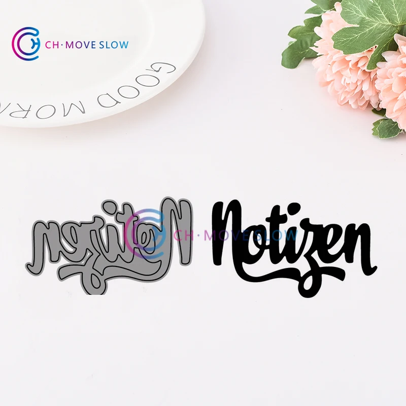 CH Notizen Stencil Metal Cutting Dies For Scrapbooking DIY Cards Album Decoration Embossing Albun Decor
CH Notizen Stencil Metal Cutting Dies For Scrapbooking DIY Cards Album Decoration Embossing Albun Decor