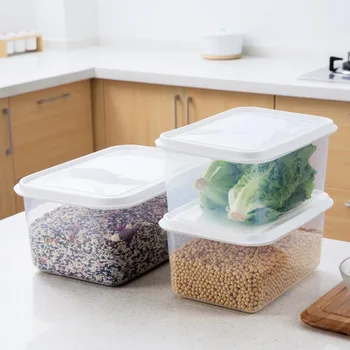 Large Kitchen Food Storage Containers Tea Fruit Grain Food Storage Box Case Cereal Container Refrigerator Organizer Eco-Friendly
Large Kitchen Food Storage Containers Tea Fruit Grain Food Storage Box Case Cereal Container Refrigerator Organizer Eco-Friendly
