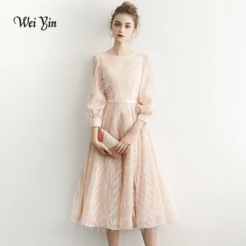 weiyin 2020 Robe de Soiree Courte Pink Vintage Lace Evening Dress Short Evening Party Dress with Sashes Vestido de Festa WY1410
weiyin 2020 Robe de Soiree Courte Pink Vintage Lace Evening Dress Short Evening Party Dress with Sashes Vestido de Festa WY1410