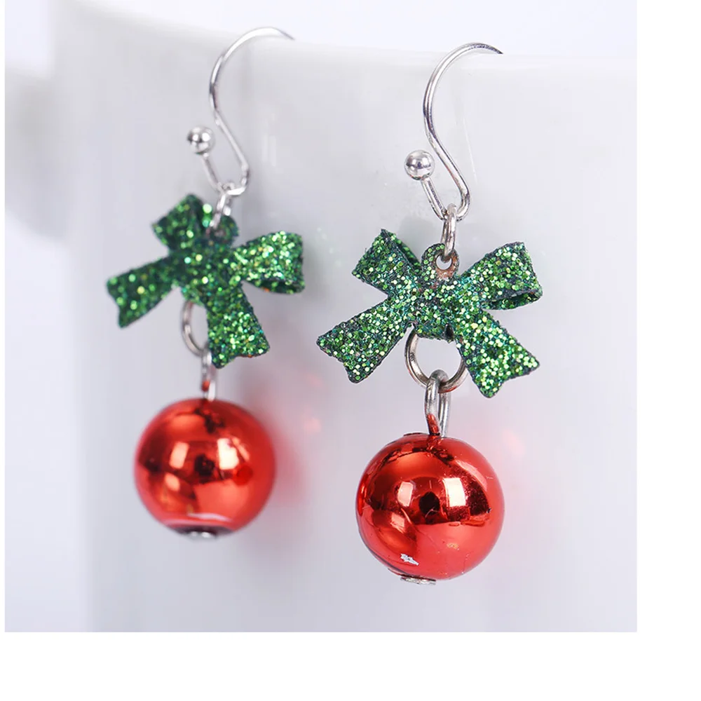 Gift Bowknot Dangle Red Green Jewelry Trendy Christmas Xmas Charm Simple Ball Pendant For Women Girl
Gift Bowknot Dangle Red Green Jewelry Trendy Christmas Xmas Charm Simple Ball Pendant For Women Girl