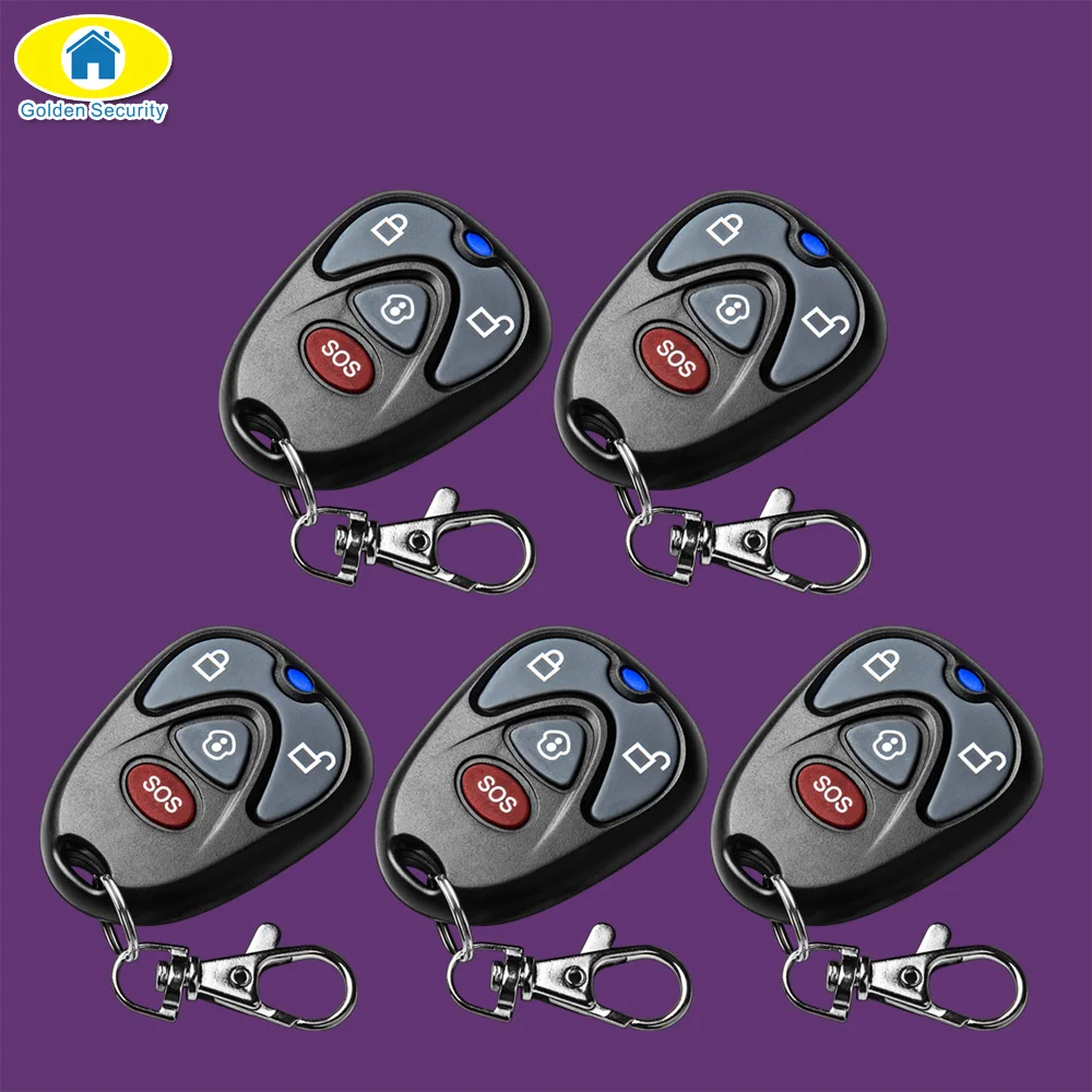 2 pcs/lot High quality 433Mhz keychain Remote Control for G90E G90B Wifi alarm systems Security home
2 pcs/lot High quality 433Mhz keychain Remote Control for G90E G90B Wifi alarm systems Security home