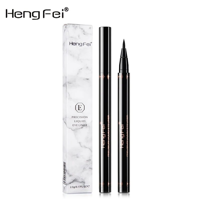 

Hengfei 1PC Liquid Eyeliner No Shading Quik Drying Black Eye liner Pencil Waterproof Persistent Dizzy Catch Eye Makeup Tool