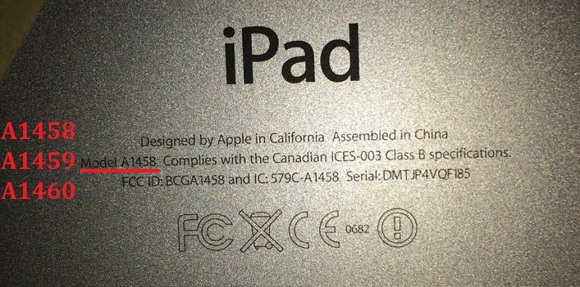 ipad 4 model
