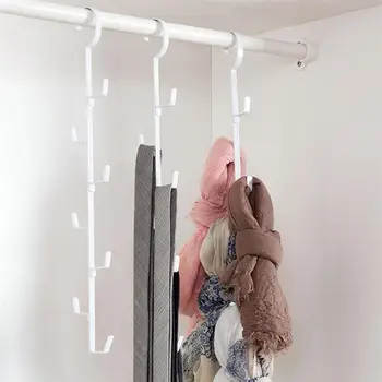2pcs Multi Hook Hanger Strong Space Saving Double Sided Metal Coat Hanger Tie Hanger Hook Hanger for Scarves Clothes Ties Bags
2pcs Multi Hook Hanger Strong Space Saving Double Sided Metal Coat Hanger Tie Hanger Hook Hanger for Scarves Clothes Ties Bags