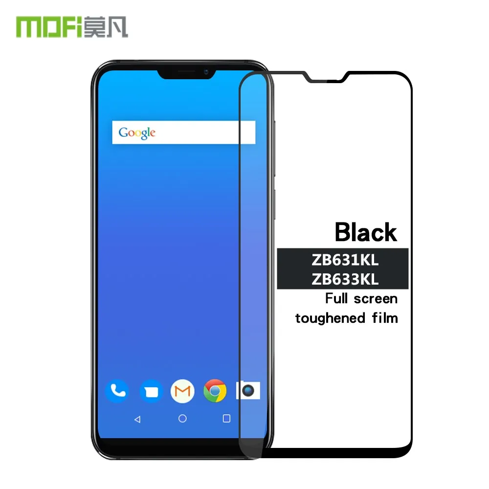 Закаленное стекло ZenFone Max M2 ZB633KL для Asus Pro ZB631KL ZB631 KL 631 631KL защитное MOFi с полным