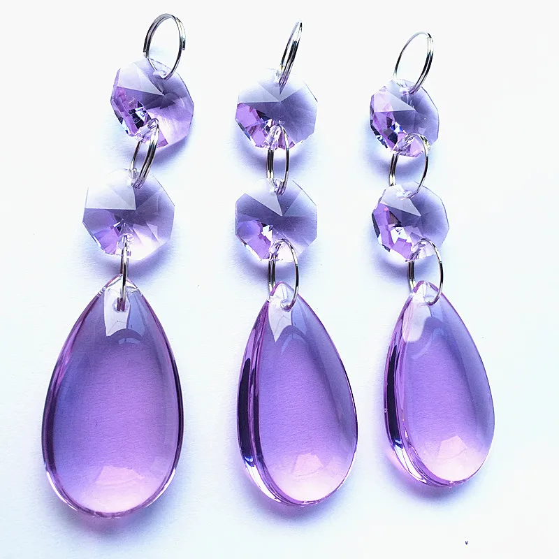 50pcs 82MM (H) K9 Crystal Octagon Beads With 38MM WChandelier Drop For Candle Light Pendants, Christmas Tree Hanging Decoration
50pcs 82MM (H) K9 Crystal Octagon Beads With 38MM WChandelier Drop For Candle Light Pendants, Christmas Tree Hanging Decoration
