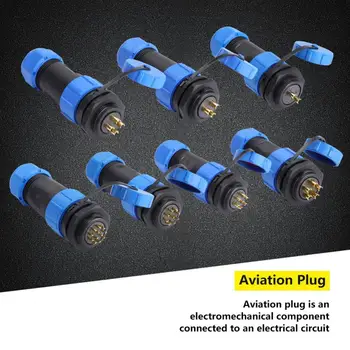 5pcs SP16 IP68 waterproof connector male plug & female socket 2/3/4/5/6/7/8/9 pin panel Mount wire cable connector aviation plug
5pcs SP16 IP68 waterproof connector male plug & female socket 2/3/4/5/6/7/8/9 pin panel Mount wire cable connector aviation plug