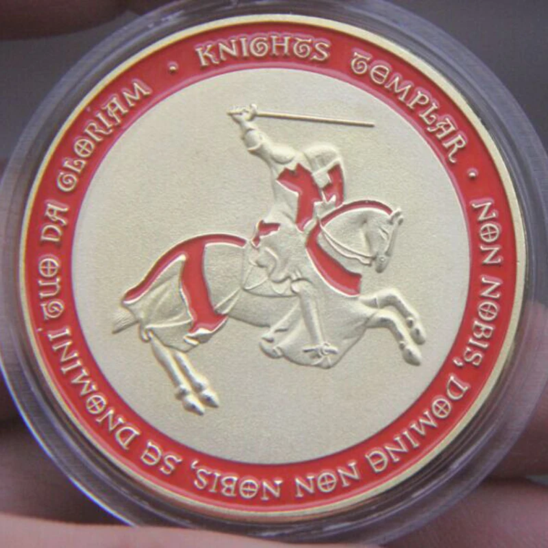 Europe Orange Gold Ancient Knight Coin Masonic Knights Templar Cross Christ Soldiers Crusader Commemorative Crafts Coins
Europe Orange Gold Ancient Knight Coin Masonic Knights Templar Cross Christ Soldiers Crusader Commemorative Crafts Coins