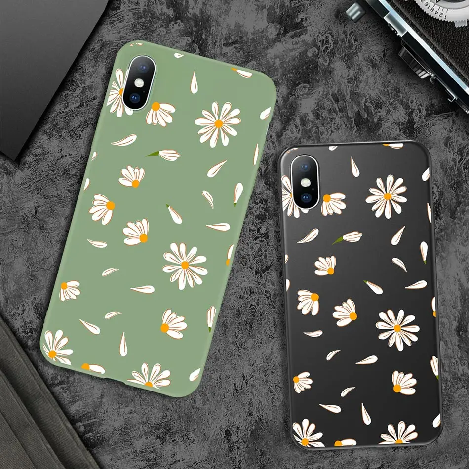 Moskado Luxury Daisy Cute Flower Case Phone Cases For iPhone 5 5S 7 XR XS MAX 8 6 X Plus SE Summer Transparent Silicone Cover
Moskado Luxury Daisy Cute Flower Case Phone Cases For iPhone 5 5S 7 XR XS MAX 8 6 X Plus SE Summer Transparent Silicone Cover