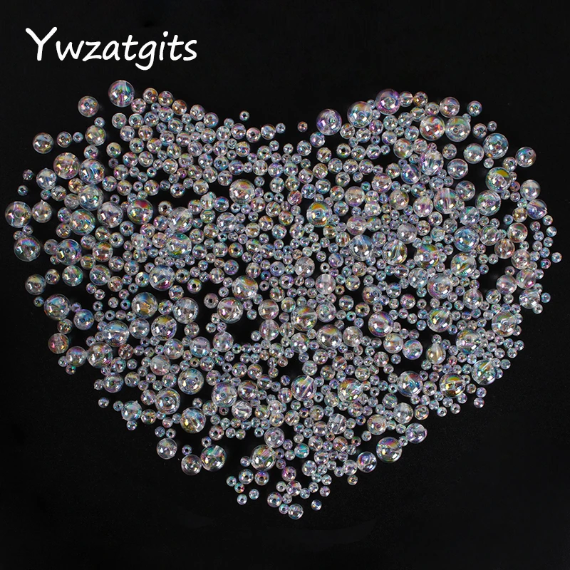 50/100/200/500pcs 4/6/8/10mm AB Color Clear Loose Round Crystal Spacer Bead DIY Bracelet Material For Jewelry Making YE1215
50/100/200/500pcs 4/6/8/10mm AB Color Clear Loose Round Crystal Spacer Bead DIY Bracelet Material For Jewelry Making YE1215