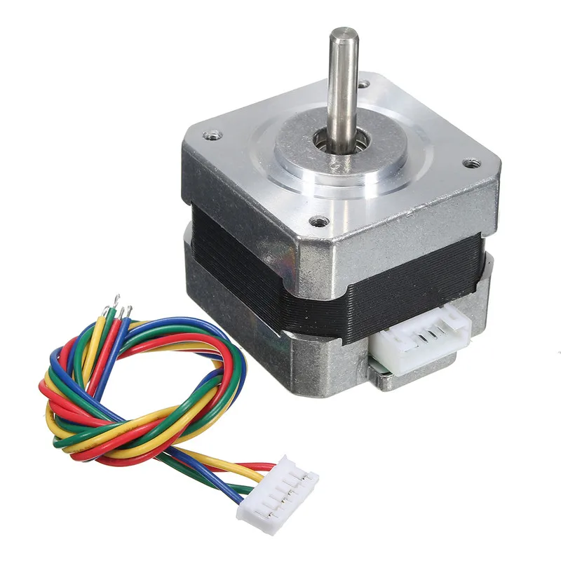 NEMA 17 26N.cm 0.4A Stepper Motor 42mm Two Phase Hybrid Stepper Motor High Qualtiy
NEMA 17 26N.cm 0.4A Stepper Motor 42mm Two Phase Hybrid Stepper Motor High Qualtiy