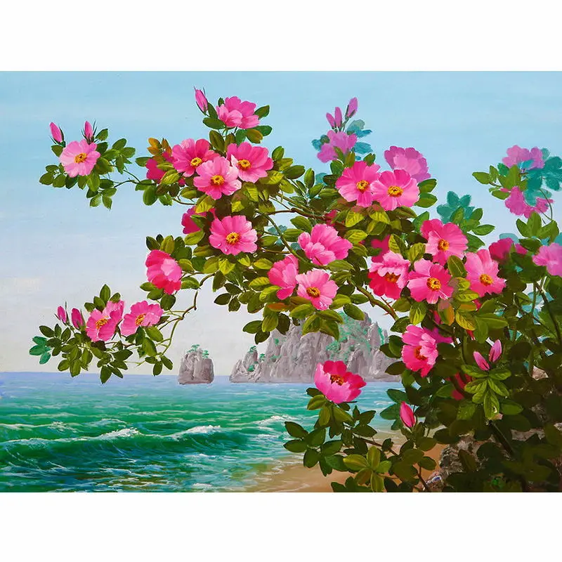 CHUNXIA Framed DIY Painting By Numbers Red Flower Acrylic Painting Modern Picture Home Decor For Living Room 40x50cm RA3296
CHUNXIA Framed DIY Painting By Numbers Red Flower Acrylic Painting Modern Picture Home Decor For Living Room 40x50cm RA3296