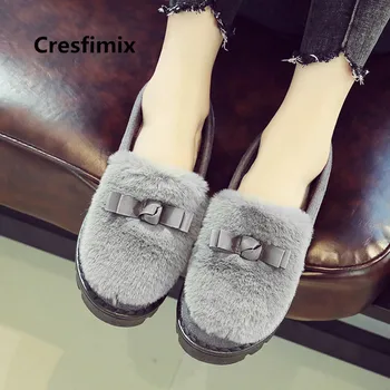 Cresfimix zapatos de mujer women cute black comfortable slip on short shoes lady fashion autumn & winter fur warm shoes a3572
Cresfimix zapatos de mujer women cute black comfortable slip on short shoes lady fashion autumn & winter fur warm shoes a3572