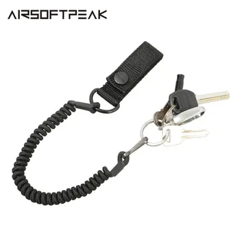 Anti-lost Lanyard Telescopic Elastic Tactical Safety Spring Lanyards Rope Gun Sling Military For Key Ring Chain Hunting Gun Rope
Anti-lost Lanyard Telescopic Elastic Tactical Safety Spring Lanyards Rope Gun Sling Military For Key Ring Chain Hunting Gun Rope