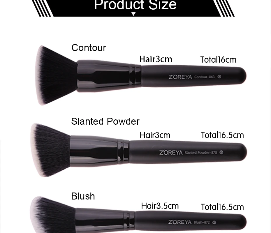 Soft brushes for makeup of 15 pcs, Free shipping in Canada | online brands Soft brushes for makeup of 15 pcs, Free shipping in Canada | online brands