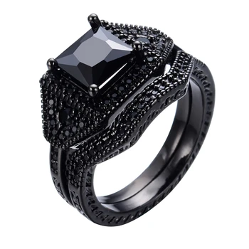 Size 5/6/7/8/9/10 Pure Black Stone Vintage Engagement Rings Anel Aneis Black Gold Filled Women Wedding Ring Set RB0084
Size 5/6/7/8/9/10 Pure Black Stone Vintage Engagement Rings Anel Aneis Black Gold Filled Women Wedding Ring Set RB0084