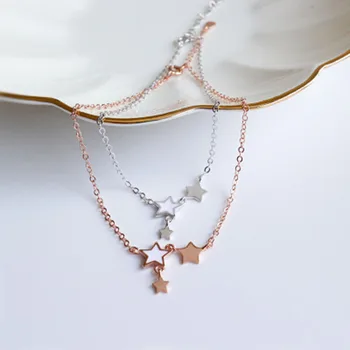 21+3cm High quality 100% Real 925 Sterling Silver Star Anklet for Women Girls Leg bracelet cheville enkelbandje halhal tobillera
21+3cm High quality 100% Real 925 Sterling Silver Star Anklet for Women Girls Leg bracelet cheville enkelbandje halhal tobillera