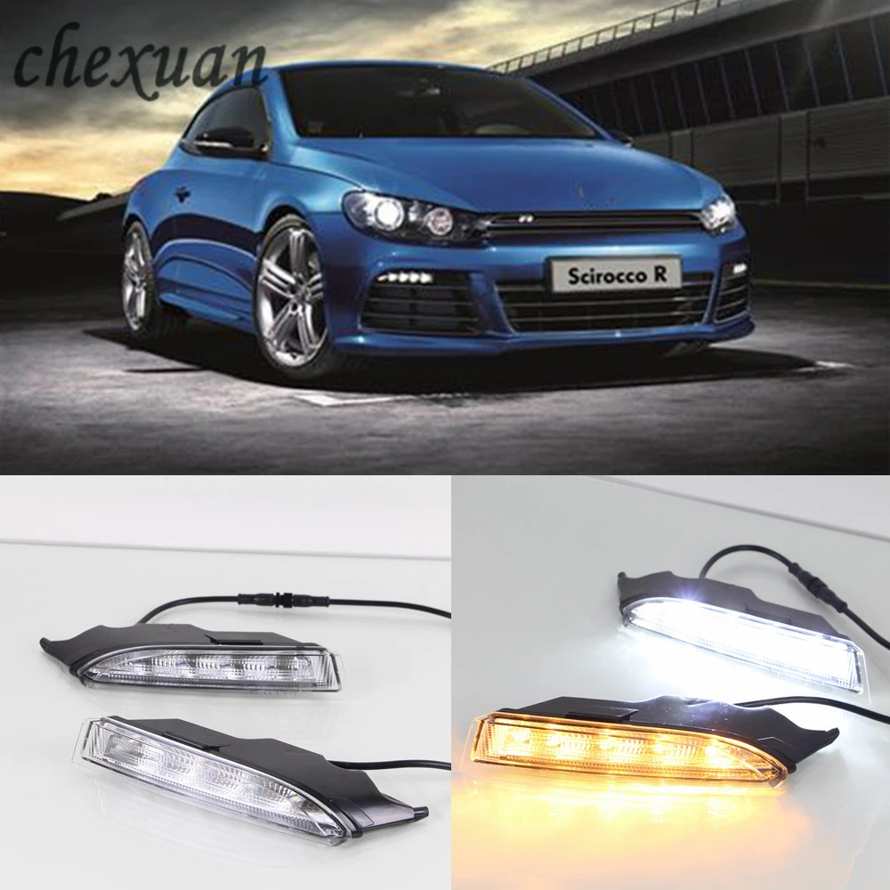 CSCSNL 1 set For VW Volkswagen Scirocco R Line 2010 2011 2013 2014 LED DRL Daytime Running Lights with Turnnig Yellow signal
CSCSNL 1 set For VW Volkswagen Scirocco R Line 2010 2011 2013 2014 LED DRL Daytime Running Lights with Turnnig Yellow signal